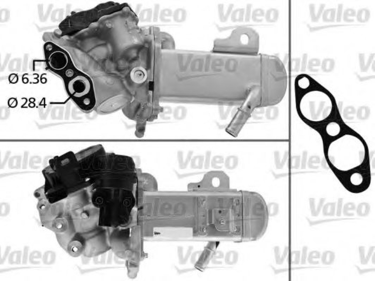 Supapa EGR CITROEN C5 III Break (TD) (2008 - 2016) VALEO 700451 piesa NOUA