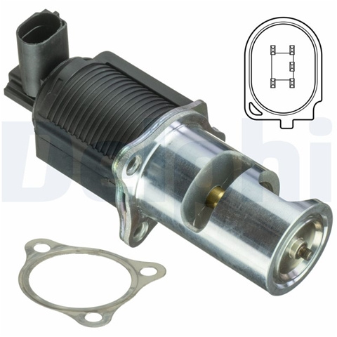 Supapa Egr Delphi Opel EG10405-12B1