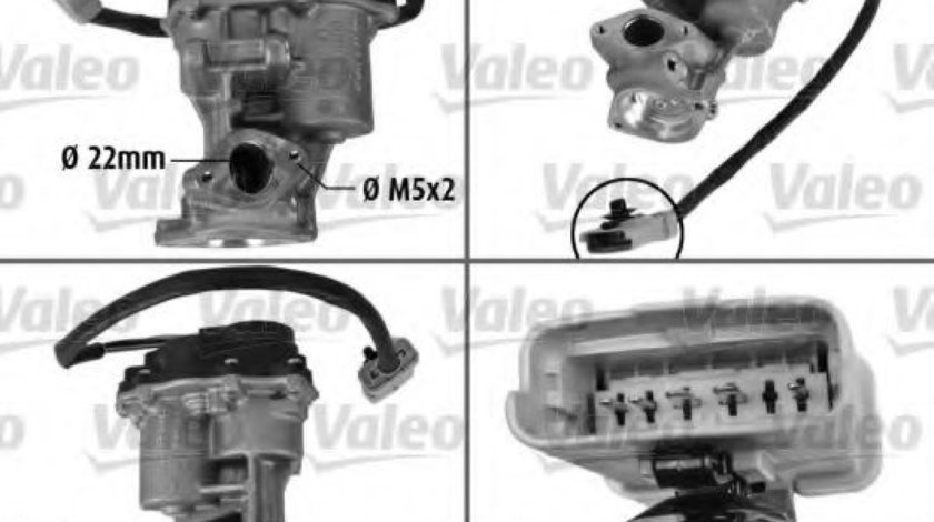 Supapa EGR LAND ROVER RANGE ROVER SPORT (LS) (2005 - 2013) VALEO 700420 piesa NOUA