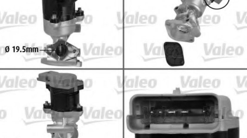 Supapa EGR LAND ROVER RANGE ROVER SPORT (LS) (2005 - 2013) VALEO 700410 piesa NOUA