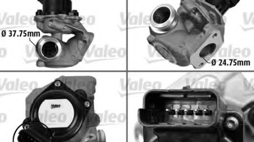 Supapa EGR PEUGEOT 107 (2005 - 2016) VALEO 700413 piesa NOUA