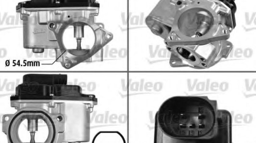 Supapa EGR SKODA SUPERB II Combi (3T5) (2009 - 2015) VALEO 700424 piesa NOUA