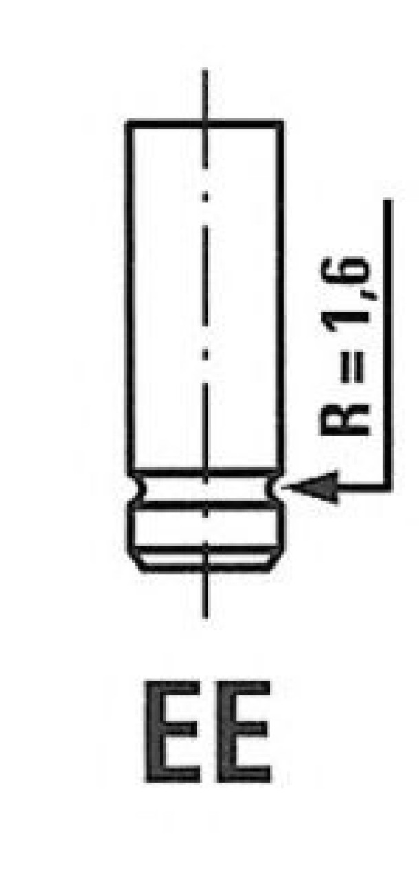 Supapa evacuare FIAT DUCATO Panorama (280) (1982 - 1990) FRECCIA R3954/RCR piesa NOUA