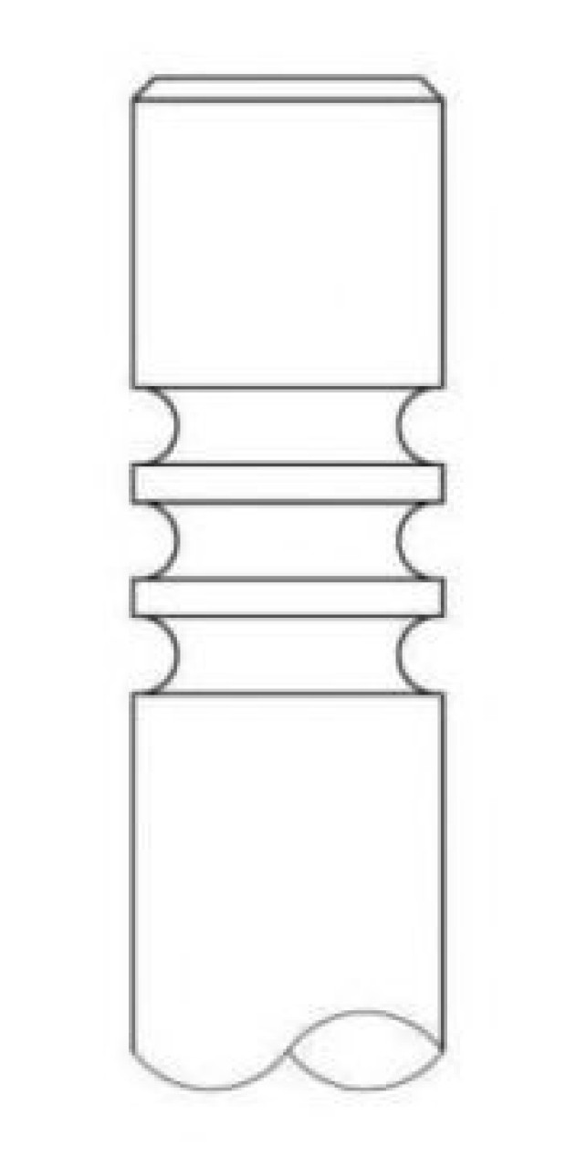 Supapa evacuare VW LT II platou / sasiu (2DC, 2DF, 2DG, 2DL, 2DM) (1996 - 2006) INTERVALVES 3201.239 piesa NOUA