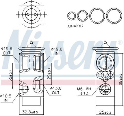 Supapa Expansiune Ac/ Nissens Daf 999323