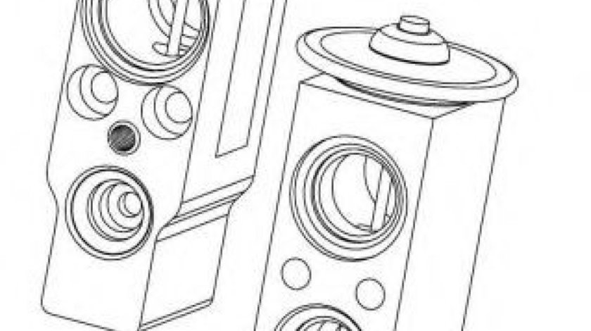 Supapa expansiune, clima ALFA ROMEO 156 (932) (1997 - 2005) NRF 38361 piesa NOUA