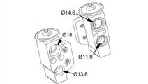 Supapa expansiune clima Audi AUDI A3 Cabriolet (8P...