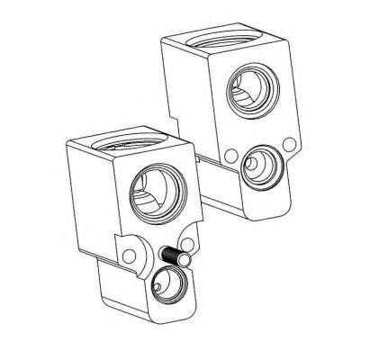 Supapa expansiune, clima SEAT TOLEDO II (1M2) (1998 - 2006) NRF 38342 piesa NOUA