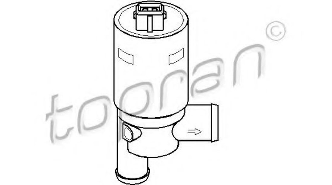 Supapa reglaj mers in gol,admisie aer VW POLO CLASSIC (6KV2) (1995 - 2006) TOPRAN 112 232 piesa NOUA