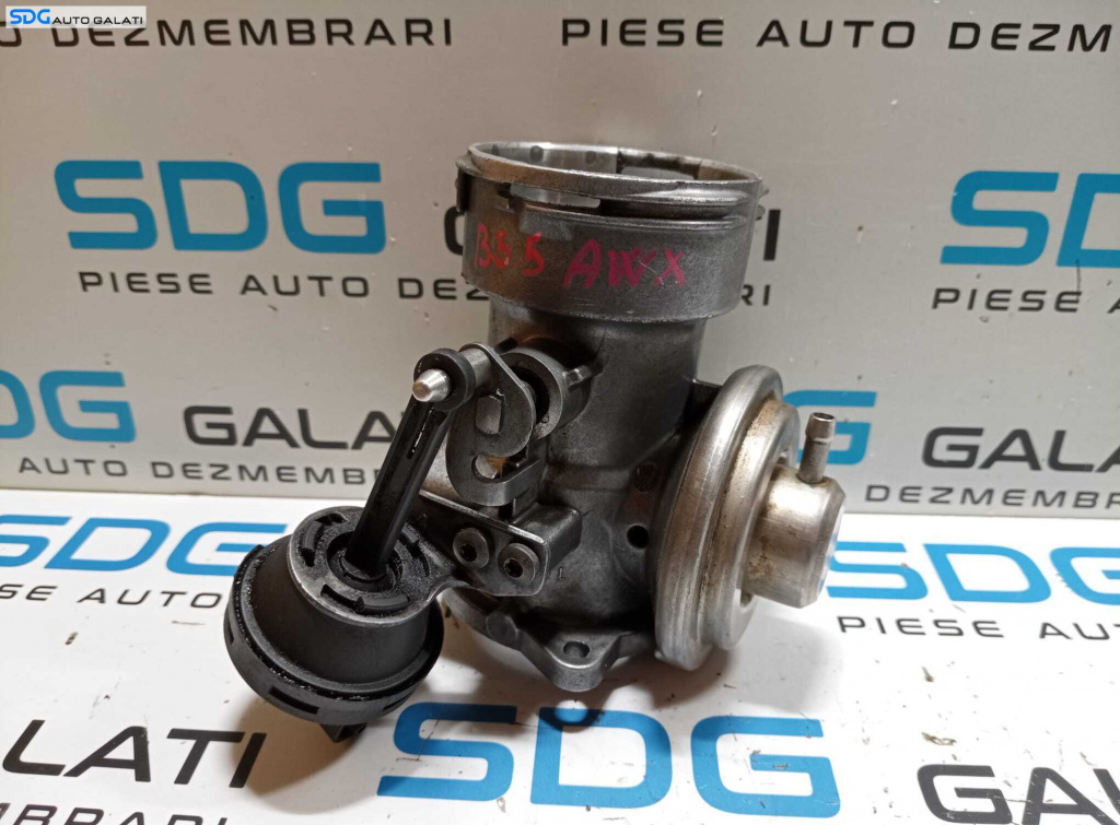 Supapa Valva EGR Audi A4 B6 1.9 TDI 2001 - 2005 Cod 038131501AA 038129637L [M7738]