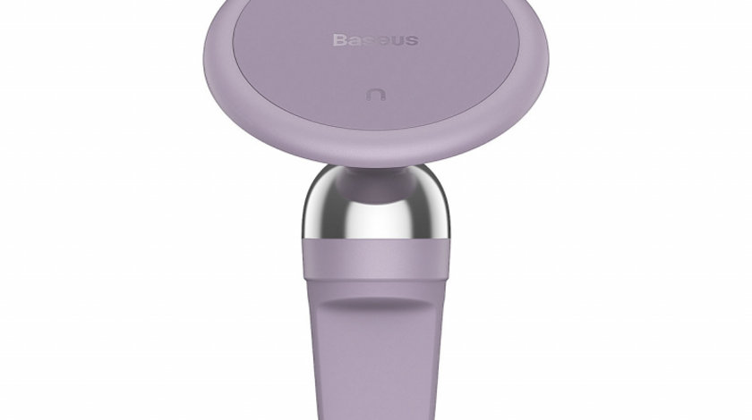 Suport Auto Magnetic Baseus C01 Pentru Smartphone Pe Grila De Ventilație Violet (SUCC000105)
