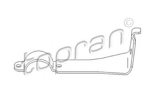 Suport,bara stabilizatoare MERCEDES E-CLASS Cupe (C124) (1993 - 1997) TOPRAN 401 492 piesa NOUA