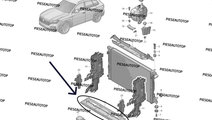 Suport inferior radiator VW Touareg 2018-2022 NOU ...