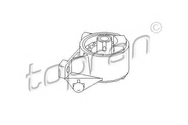 Suport motor OPEL ASTRA G Combi (F35) (1998 - 2009) TOPRAN 206 567 piesa NOUA