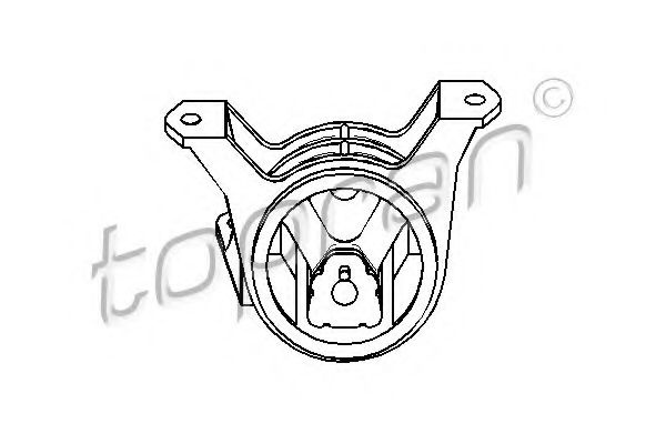 Suport motor OPEL ASTRA G Limuzina (F69) (1998 - 2009) TOPRAN 206 163 piesa NOUA