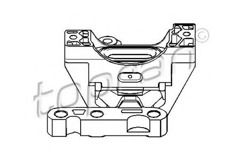 Suport motor OPEL VECTRA C Combi (2003 - 2016) TOPRAN 206 572 piesa NOUA