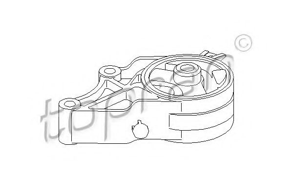 Suport motor OPEL VECTRA C Combi (2003 - 2016) TOPRAN 206 577 piesa NOUA