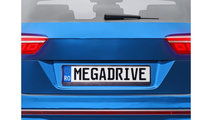 Suport numar inmatriculare mega drive metalizat gr...