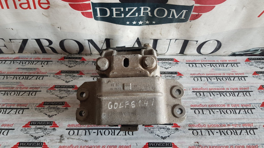 Suport / Tampon cutie viteze stanga Audi A3 8P 1.6i 102 cai motor BSF cod piesa : 1K0199555L