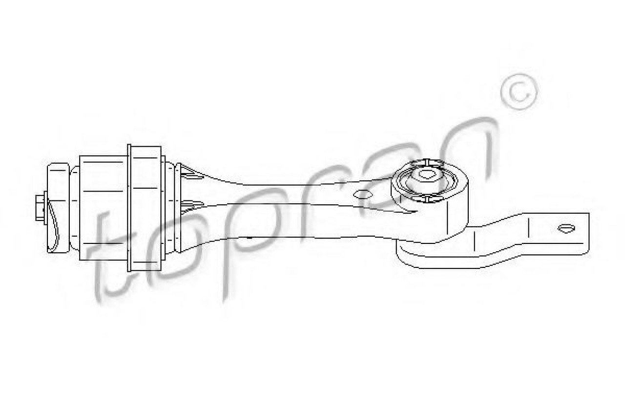 Suport, transmisie automata VW GOLF IV (1J1) (1997 - 2005) TOPRAN 109 776 piesa NOUA