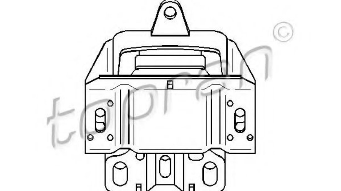 Suport, transmisie manuala SEAT LEON (1M1) (1999 - 2006) TOPRAN 107 972 piesa NOUA