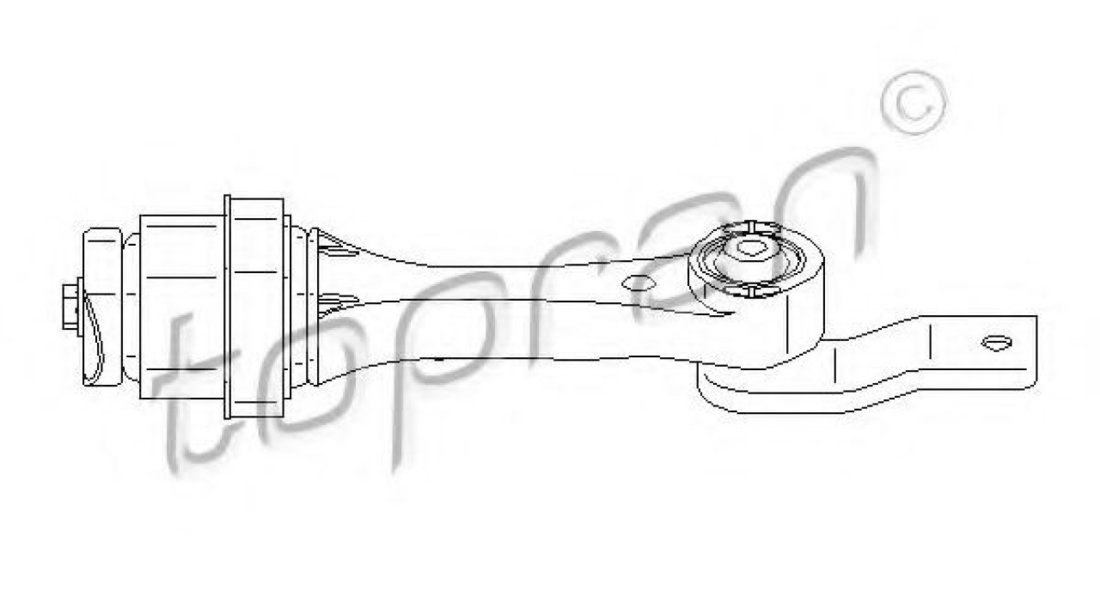 Suport, transmisie manuala SKODA OCTAVIA I Combi (1U5) (1998 - 2010) TOPRAN 108 244 piesa NOUA