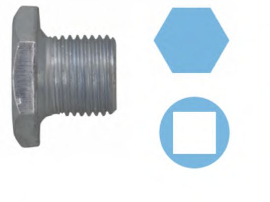 Surub de golire,baia de ulei CITROEN C8 (EA, EB) (2002 - 2016) CORTECO 220105S piesa NOUA