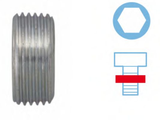 Surub de golire,baia de ulei FIAT PANDA (141A) (1980 - 2004) CORTECO 220127S piesa NOUA