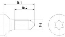 Surub, disc frana AUDI A3 Cabriolet (8V7) (2013 - ...