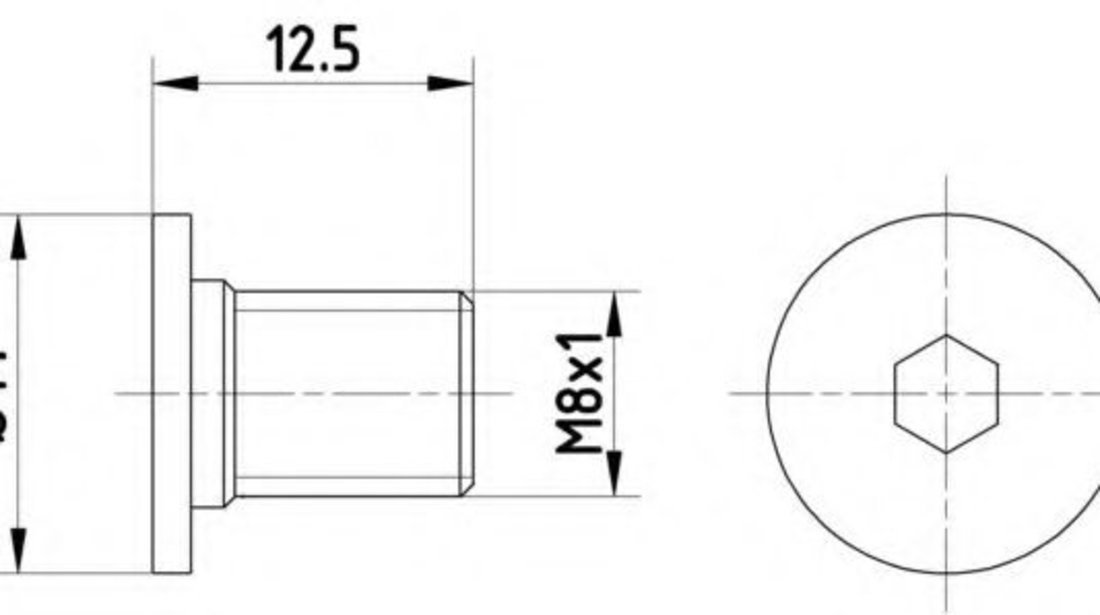 Surub, disc frana MERCEDES C-CLASS T-Model (S203) (2001 - 2007) TEXTAR TPM0002 piesa NOUA