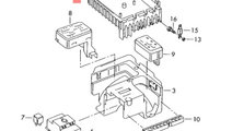 Tablou sigurante motor 1K0937125A Vw Golf 5 combiT...