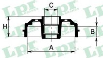 Tambur frana PEUGEOT 106 I (1A, 1C) (1991 - 1996) ...