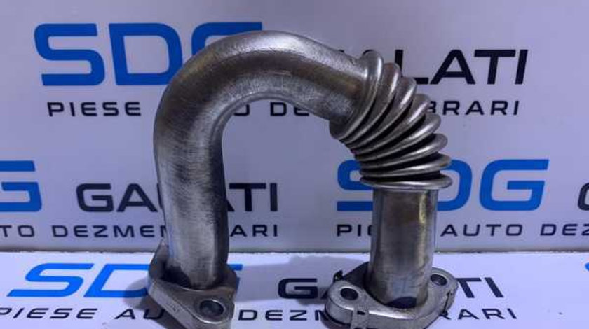 Teava Conducta Racord EGR Racitor Gaze Audi A1 1.6 TDI CAYC CAYB 2011 - 2015 Cod 03P131521B