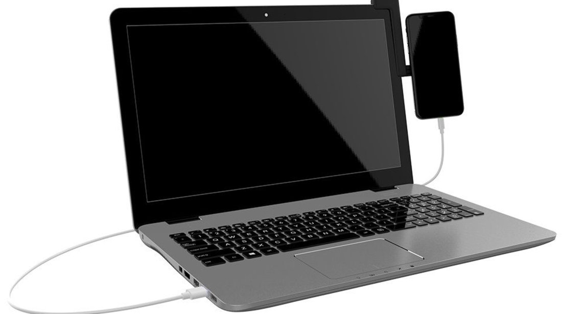 Tellur Suport Magnetic De Telefon Pentru Ecran Laptop Negru TLL171091