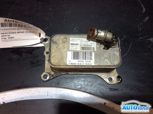 Termoflot racitor Ulei A6511800665 2.2 CDI Euro 5 Mercedes-Benz E-CLASS W212 2009