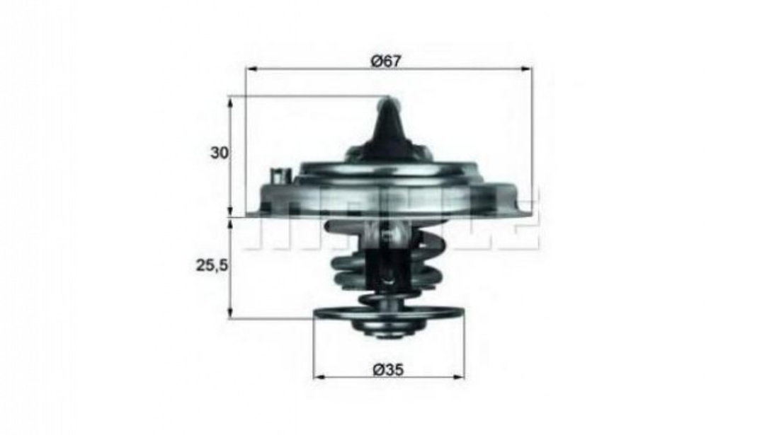 Termostat Audi AUDI 100 Avant (4A, C4) 1990-1994 #2 077121113