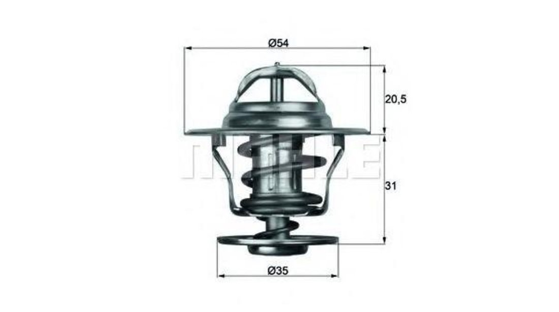 Termostat Audi AUDI 80 (8C, B4) 1991-1994 #2 143971J