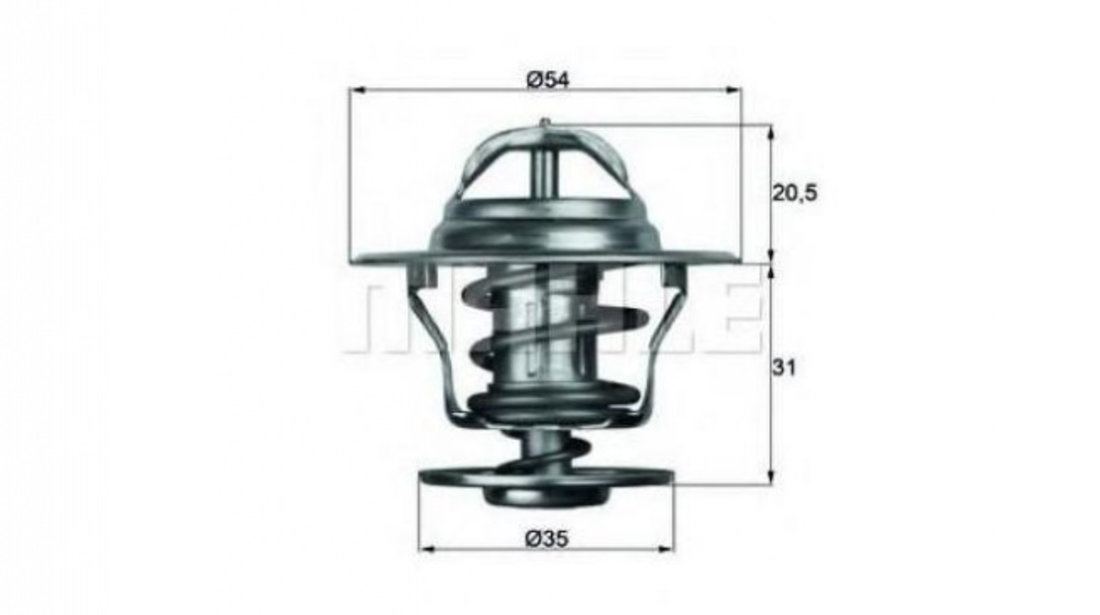 Termostat Audi AUDI 90 (89, 89Q, 8A, B3) 1987-1991 #2 026121113