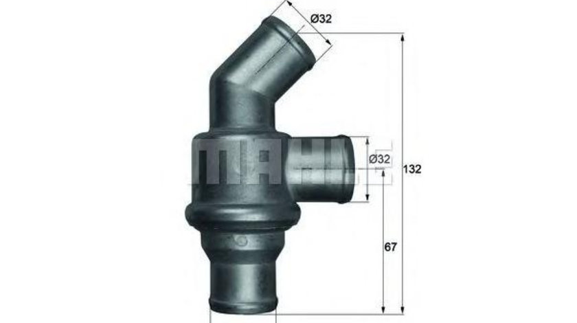 Termostat BMW 5 (E12) 1972-1981 #2 11531253247