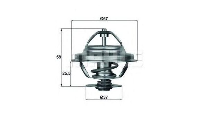 Termostat BMW 5 (E12) 1972-1981 #2 11531264668