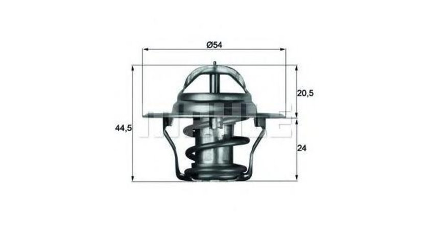 Termostat Ford FIESTA Mk II (FBD) 1983-1989 #2 0K05415171