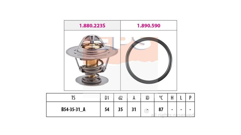 Termostat Ford SIERRA Break (BNC) 1982-1986 #2 032121113