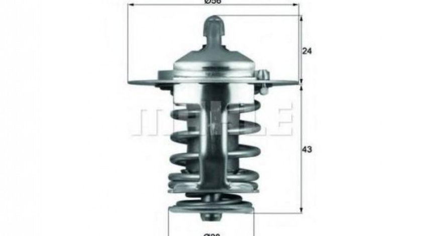 Termostat Kia PREGIO caroserie (TB) 1997-2016 #2 1608167380