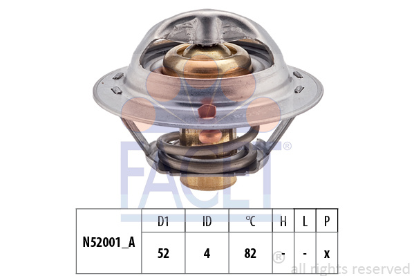 Termostat,lichid racire (78229S FACET) HYUNDAI