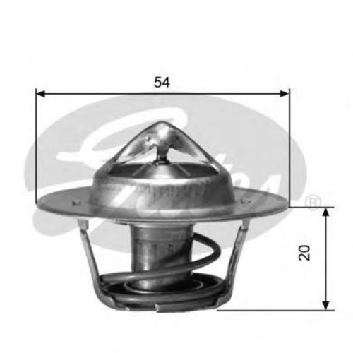 Termostat,lichid racire AUDI A6 (4B2, C5) (1997 - 2005) GATES TH00188G1 piesa NOUA