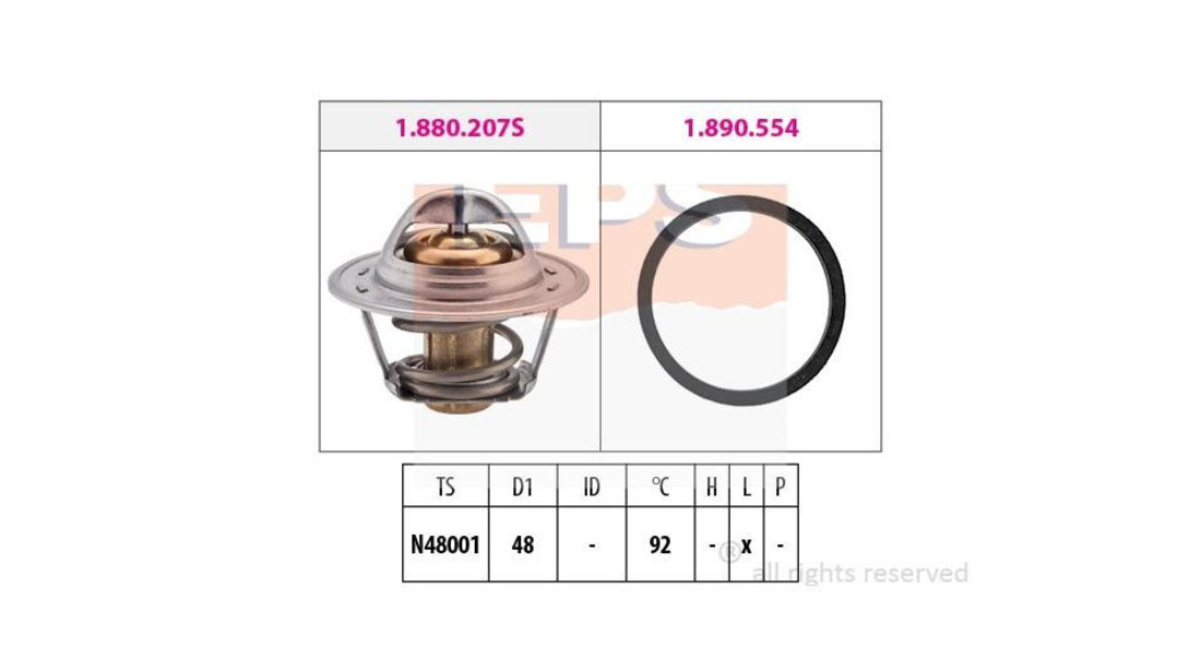 Termostat,lichid racire Audi AUDI 50 (86) 1974-1978 #2 03038094