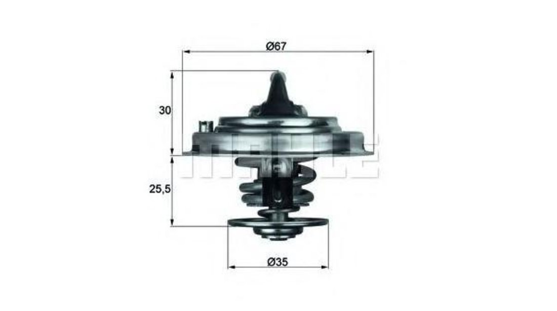 Termostat,lichid racire Audi AUDI A4 Cabriolet (8H7, B6, 8HE, B7) 2002-2009 #3 078121113G