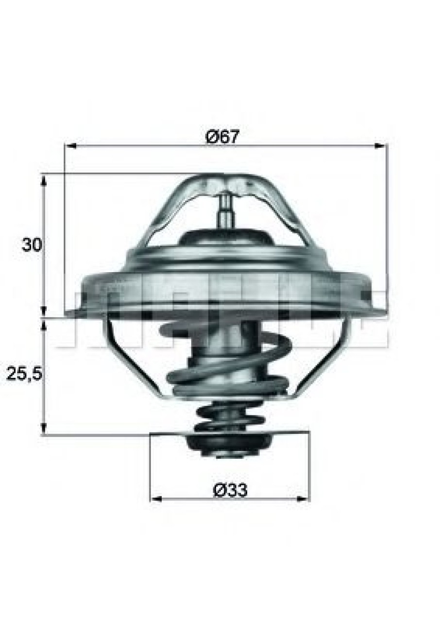 Termostat,lichid racire BMW Seria 5 Touring (E39) (1997 - 2004) MAHLE ORIGINAL TX 28 92D piesa NOUA