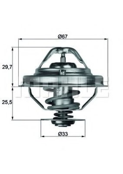 Termostat,lichid racire BMW Seria 7 (E38) (1994 - 2001) MAHLE ORIGINAL TX 38 80D piesa NOUA