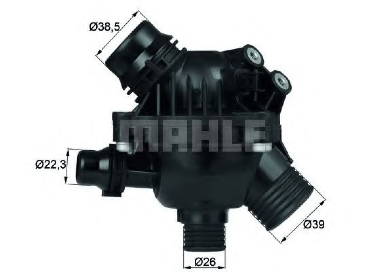 Termostat,lichid racire BMW X1 (E84) (2009 - 2015) MAHLE ORIGINAL TM 14 97 piesa NOUA